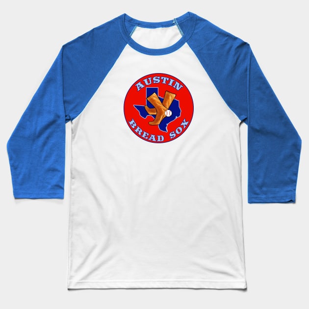 Austin Bread Sox Baseball T-Shirt by acurwin